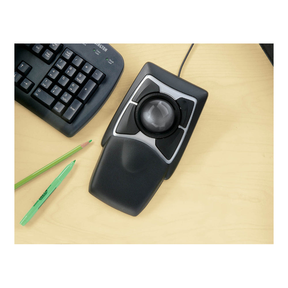 Mouse Alámbrico Kensington Ergonómico Expert Trackball