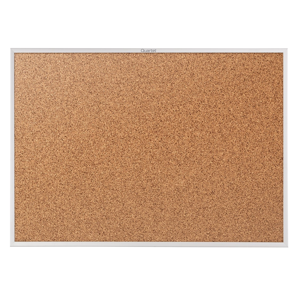 Pizarra de Corcho con Marco de Aluminio 45x60 cm