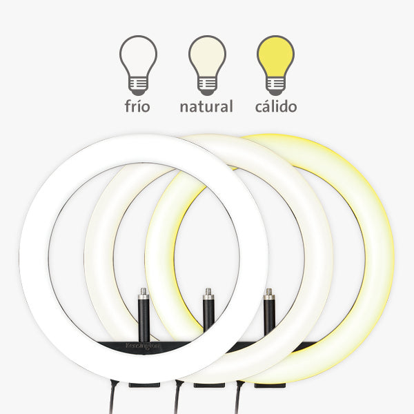 Aro de Luz LED para Webcam Kensington