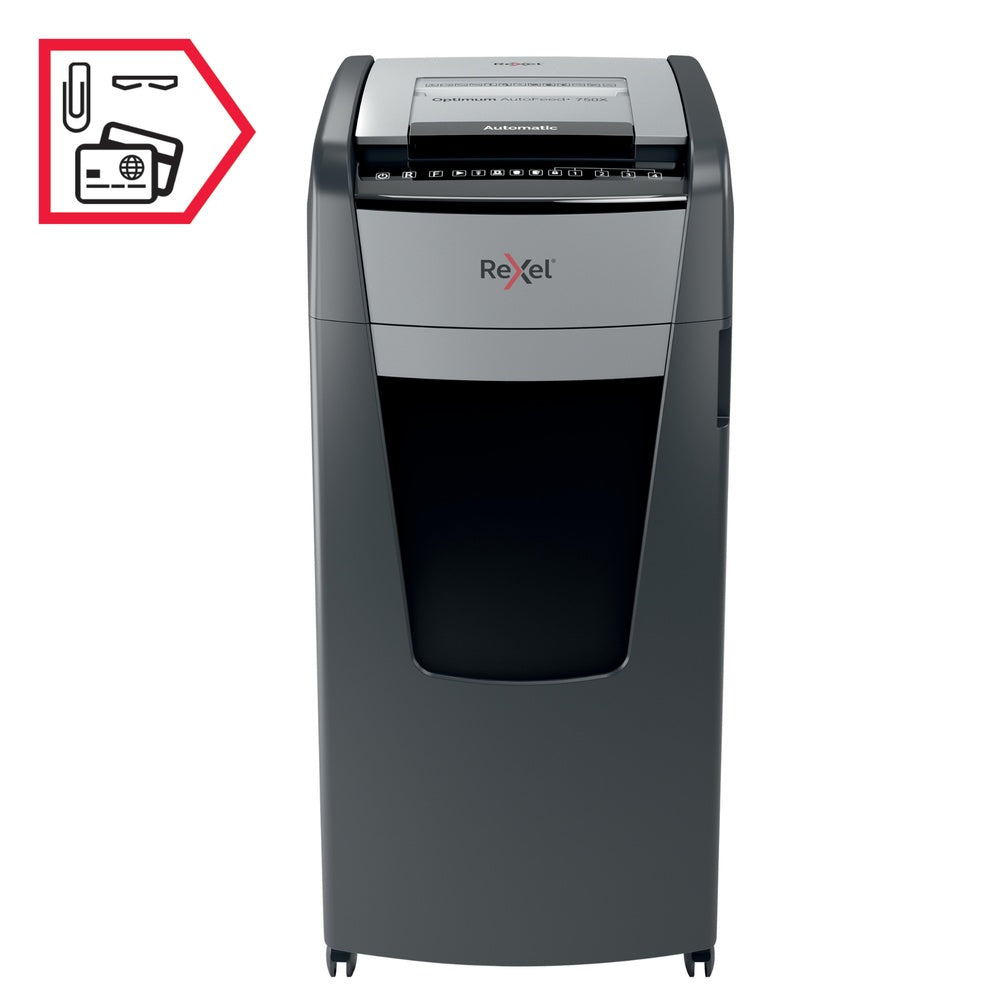 Trituradora de Papel Rexel Optimum Auto+ 750X P4 750 Hojas