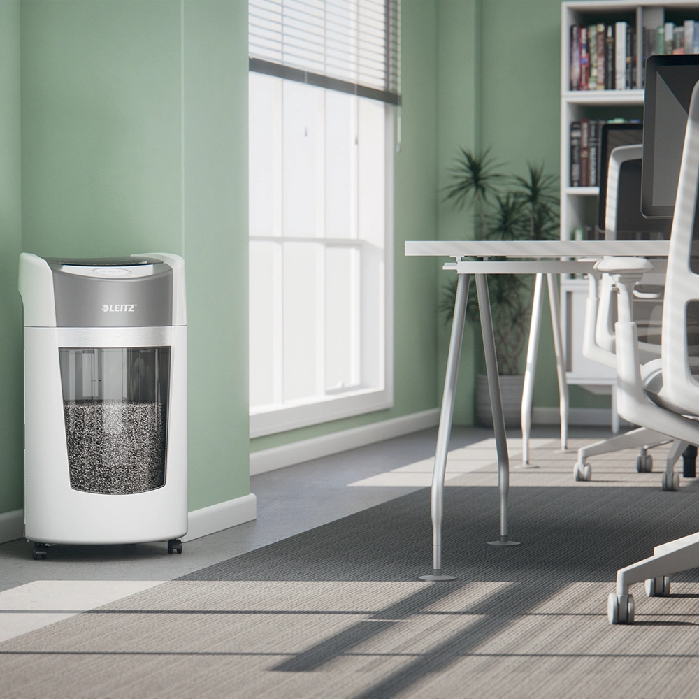 Trituradora de Papel Leitz IQ OptiMax Office P5