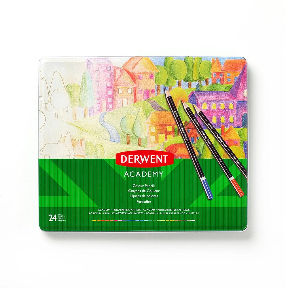 Caja de Lápices de Colores 24 – Pigmentos Cremosos y Mezclables