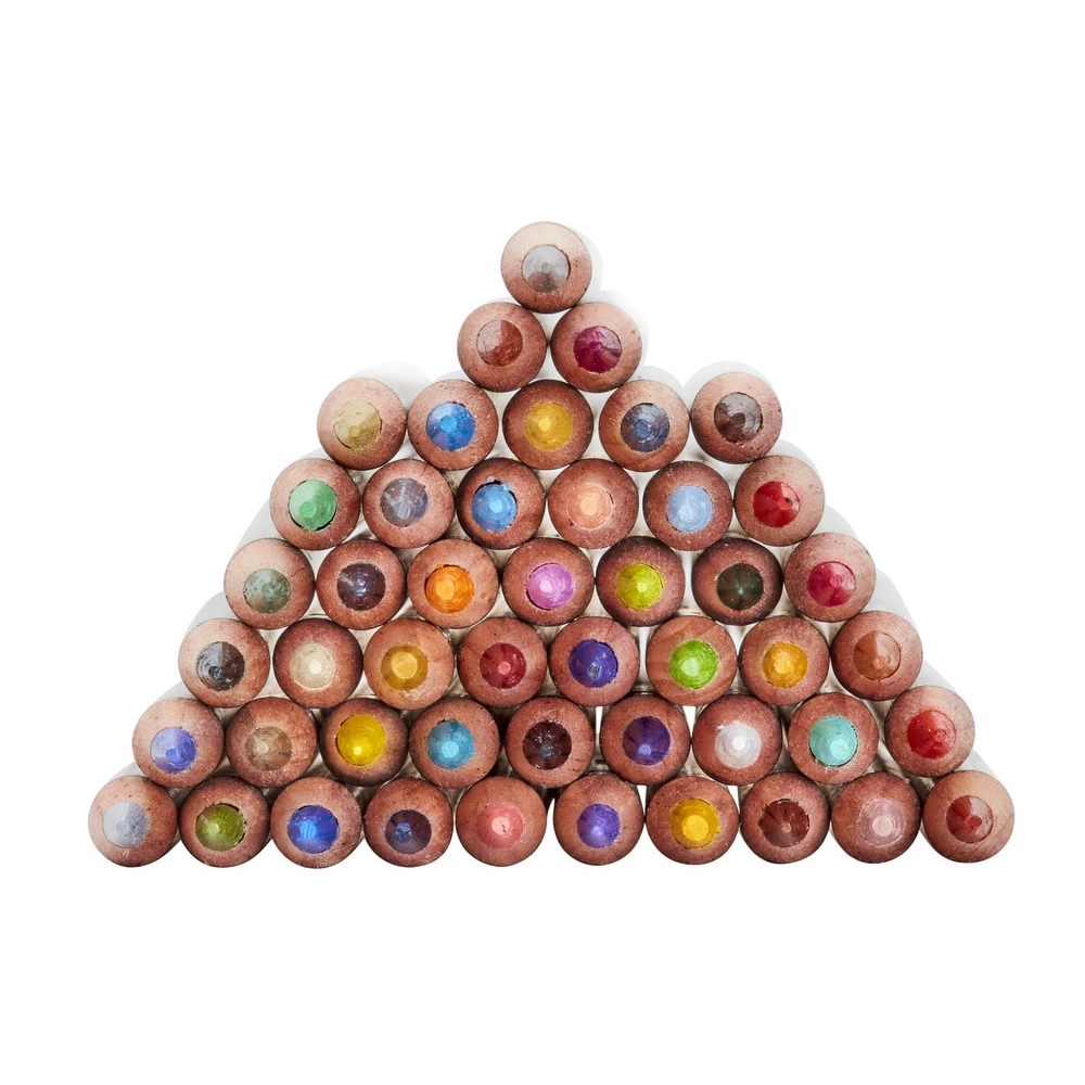 Lápices de Colores 48 Colores – Pigmentos Vibrantes y Suaves