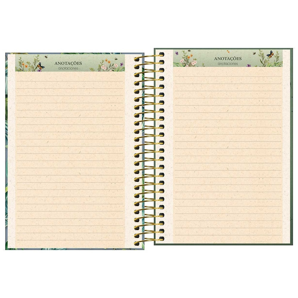 Agenda Espiral Tilibra Naturalis Diaria M5 2027 Beige