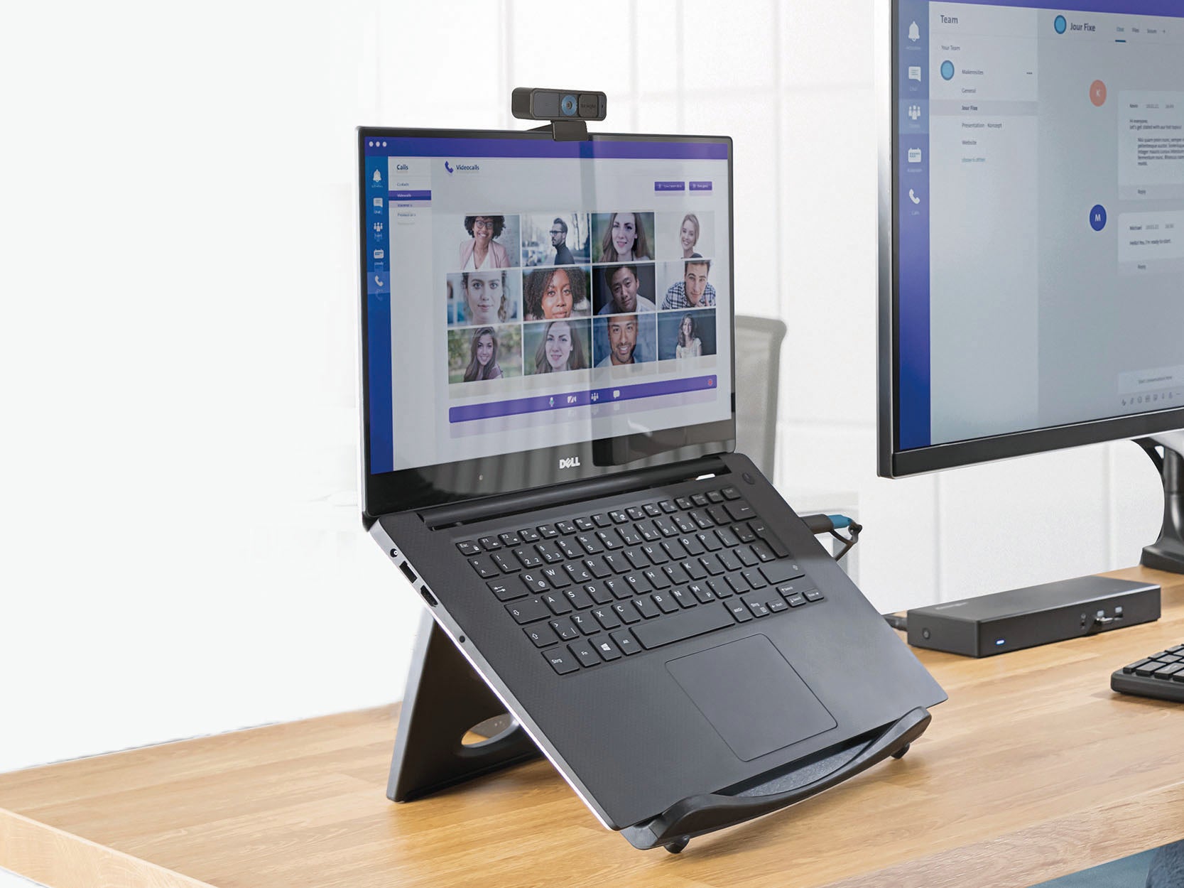 Base para Notebook Kensington Easy Riser® EQ SmartFit® Negra