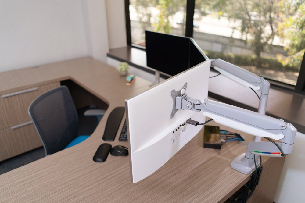Brazo Doble para Monitores Kensington One-Touch SmartFit