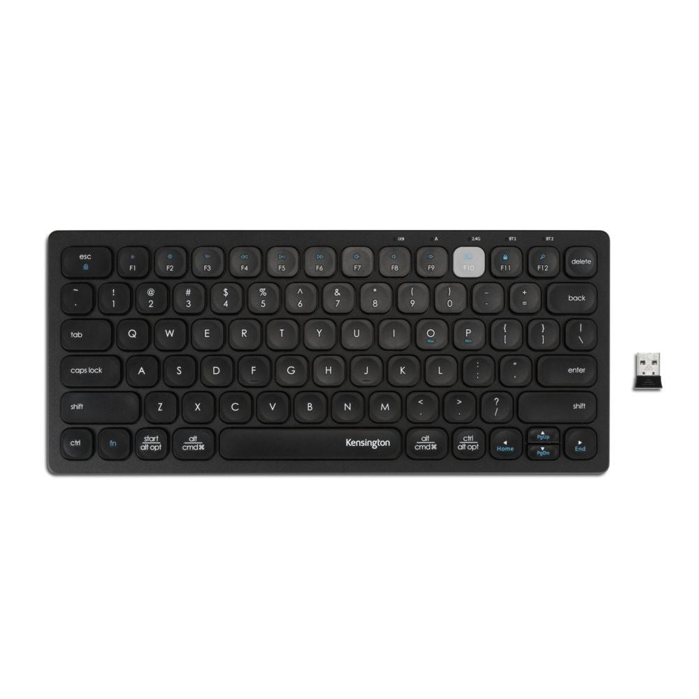Teclado Inalámbrico Bluetooth Compacto Kensington Multi-Device