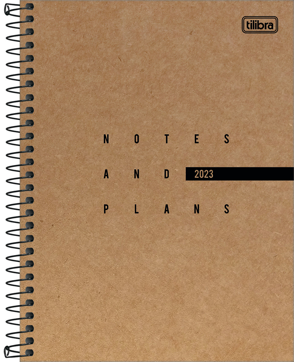 Planner Espiral Kraftwork 2023