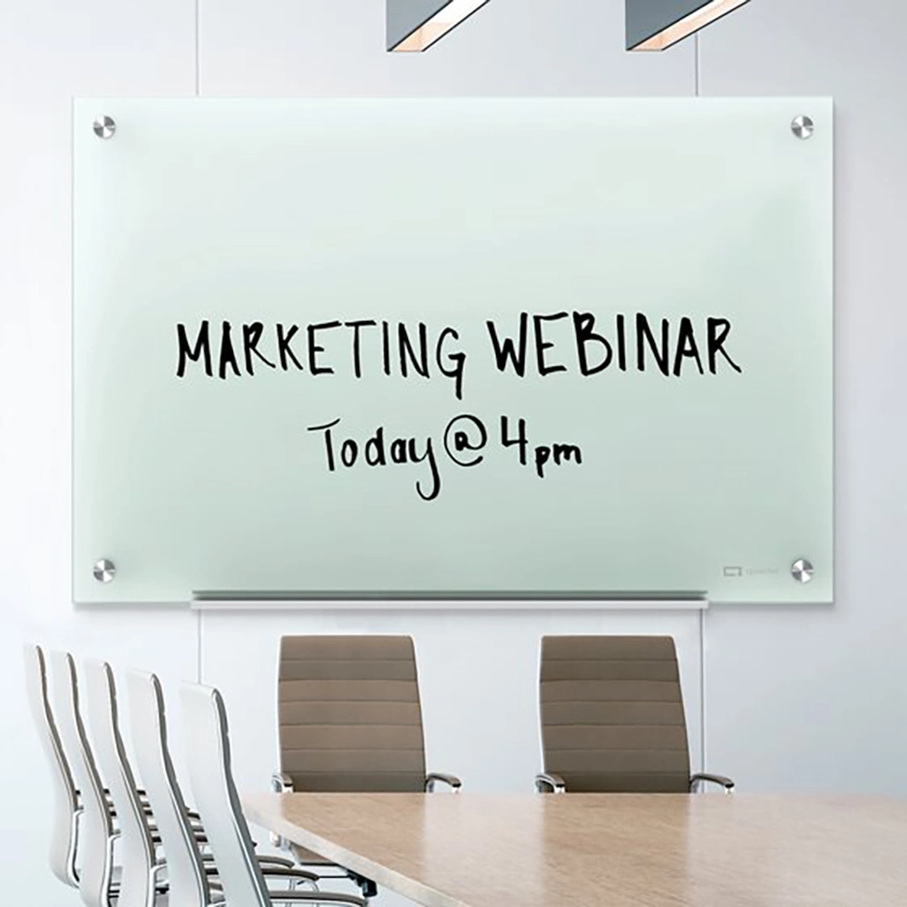 Pizarra de Vidrio Magnética Sin Marco 60x90 cm