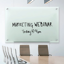 Pizarra de Vidrio Magnética sin marco 60 x 90 cm Quartet