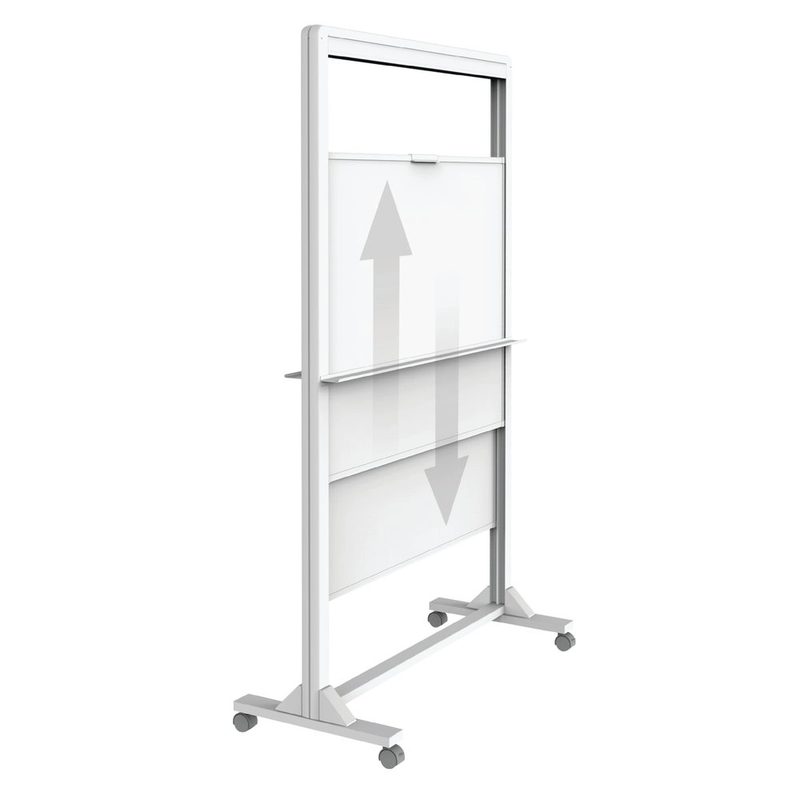 Pizarra móvil magnética Doble 100 x 172 cm Quartet