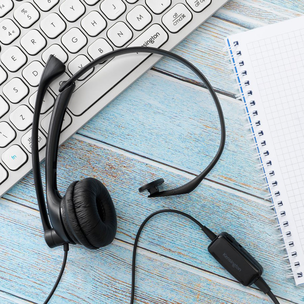 Audífono Mono Kensington con Micrófono USB-A