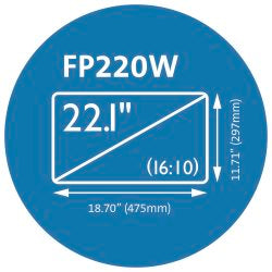 Filtro de Privacidad para Monitor Wide 22" (16:9)