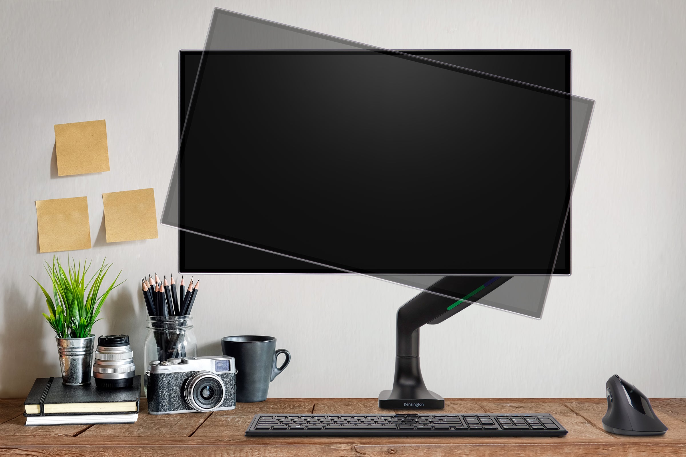 Brazo para Monitor Kensington One-Touch SmartFit
