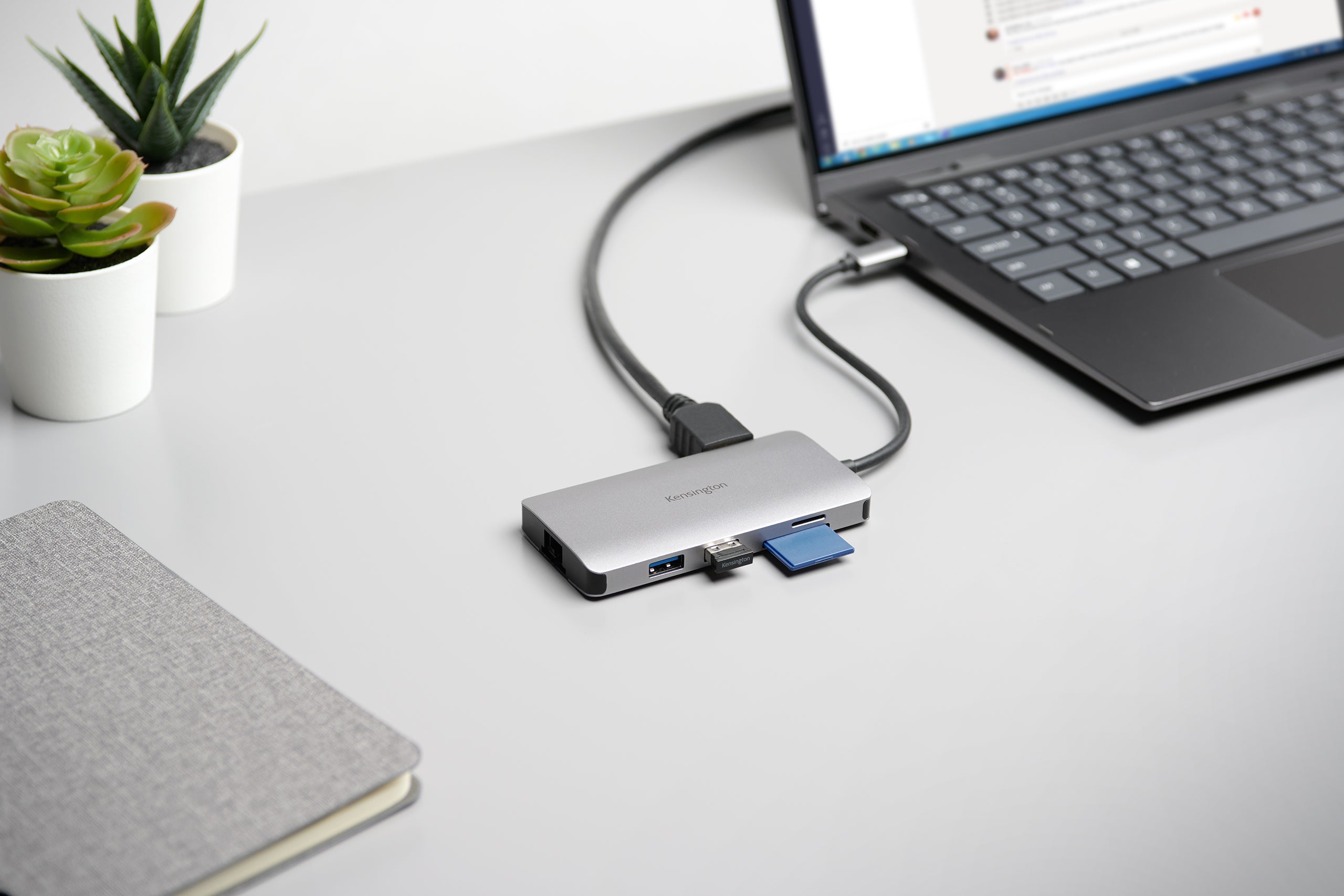 Docking Station USB-C 8 en 1 UH1400P