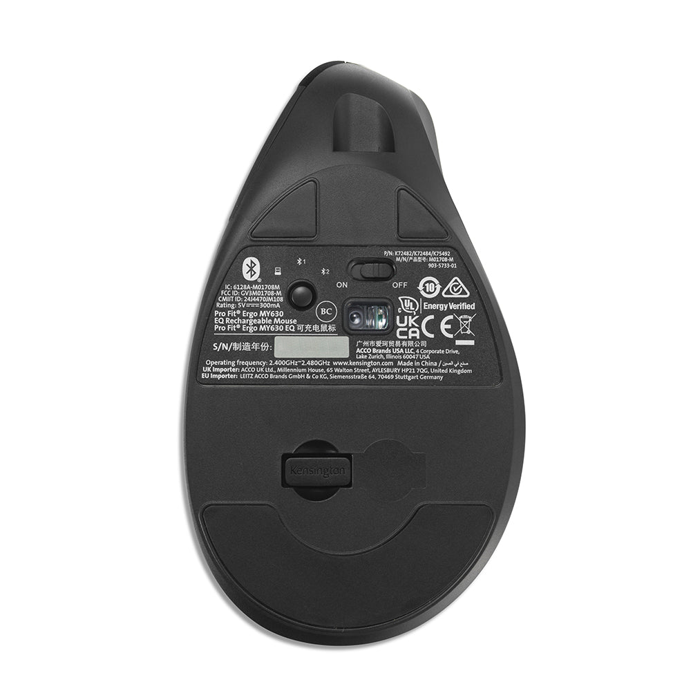 Mouse Inalámbrico Kensington Recargable MY630 Pro Fit