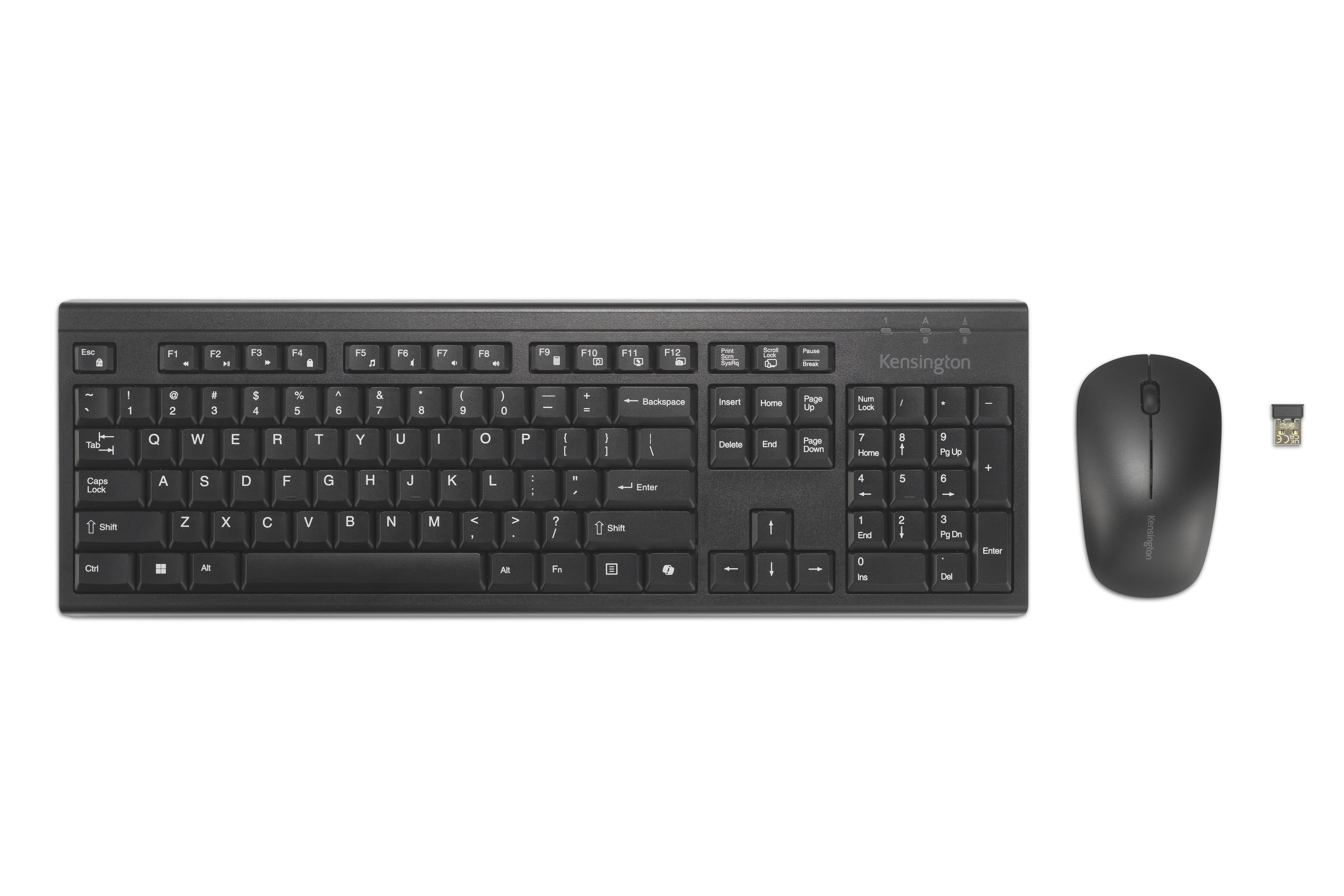 Combo Teclado y Mouse Inalámbrico Recargable Kensington KM270