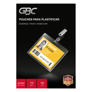 Lámina de Plastificar Jumbo 175 Mic  80x115 mm 100 UN GBC