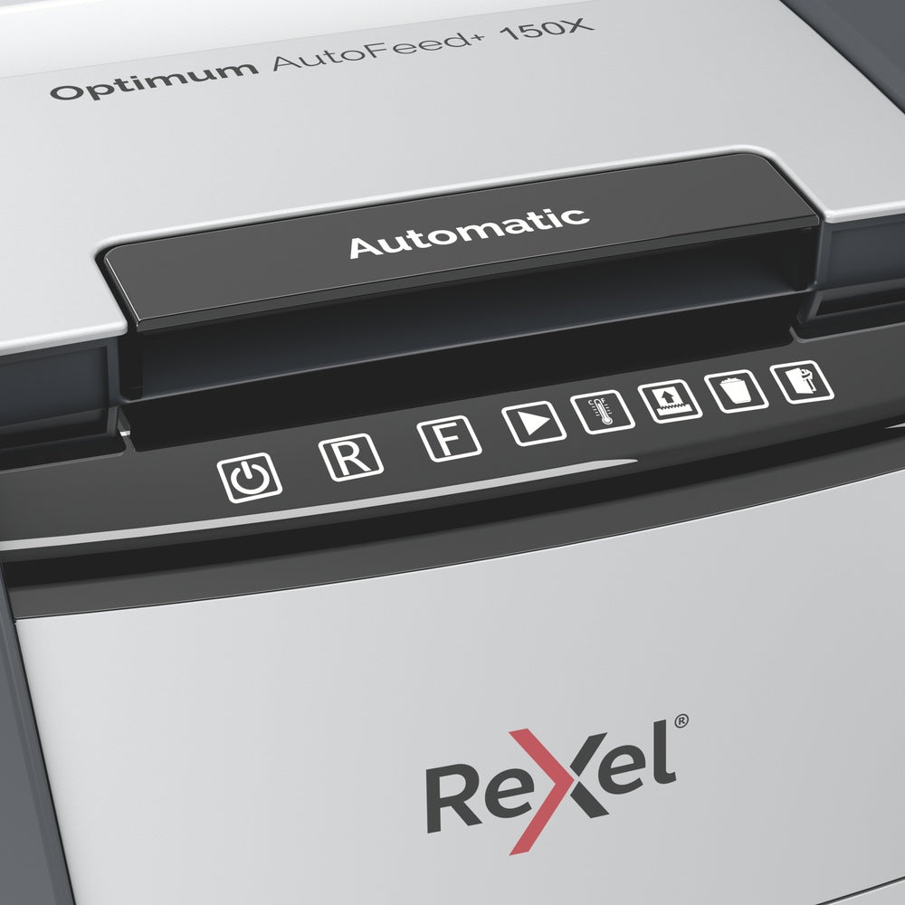 Trituradora de Papel Rexel Optimum Auto+ 150X P4 150 Hojas