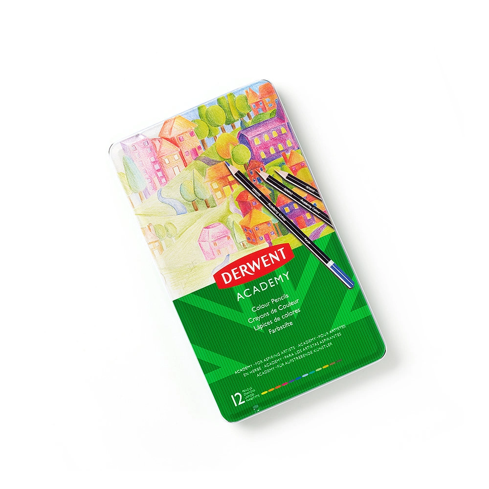 Caja de Lápices de Colores 12 – Pigmentos Cremosos y Mezclables