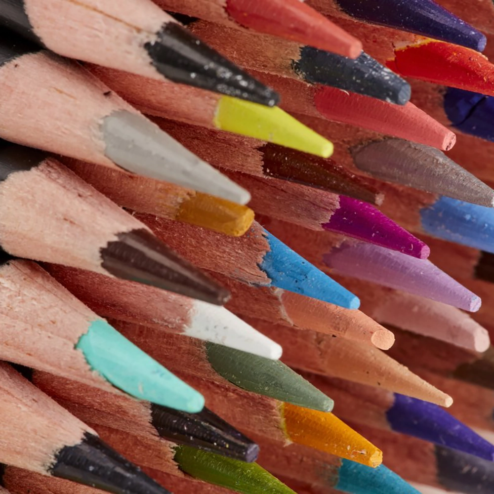 Lápices de Colores 48 Colores – Pigmentos Vibrantes y Suaves