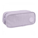Estuche Duo Happy Lila con 2 Compartimentos – 210x90x90mm
