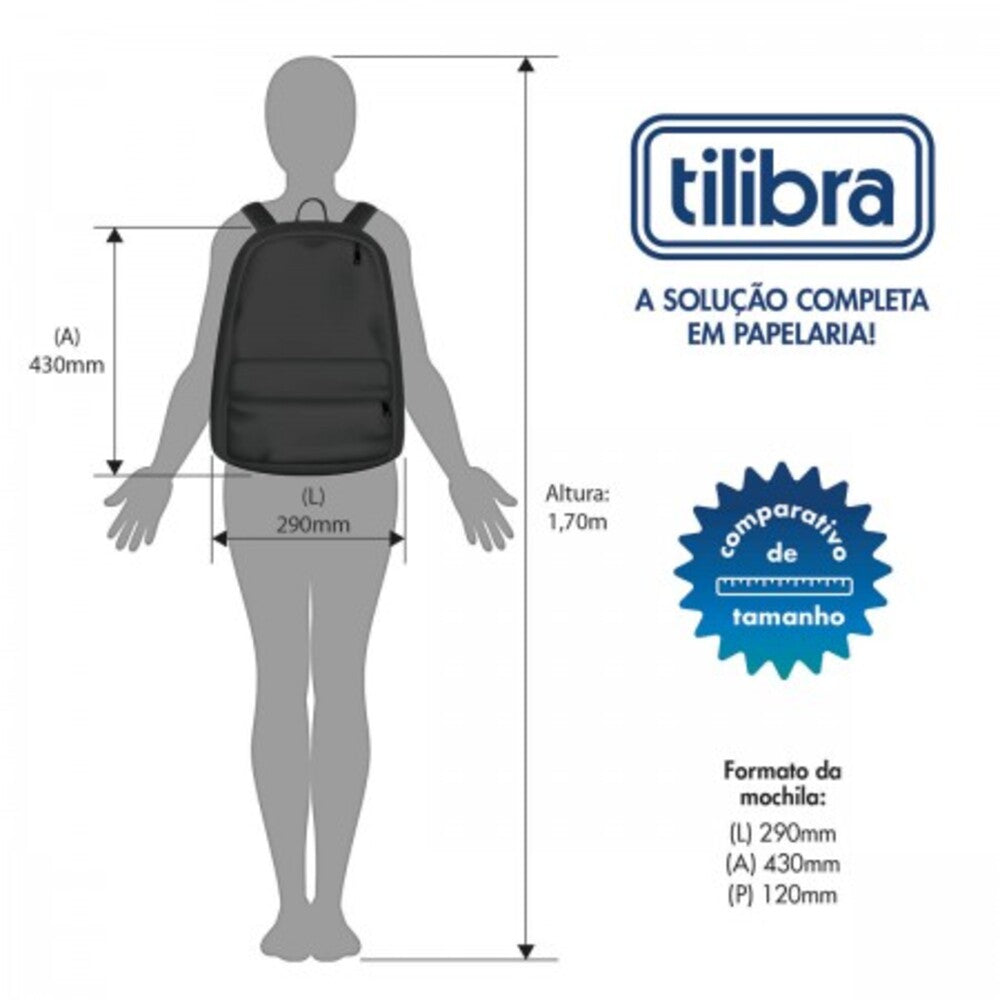 Mochila Escolar Académie Soho – 290x430x120mm