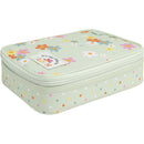 ESTUCHE BOX CAPACIDAD 100 LAPICES ORGANIZADOR FLORAL