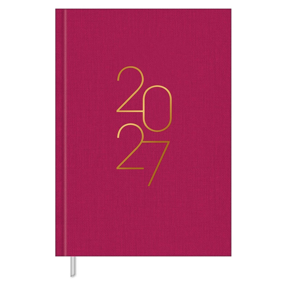 Planner Ejecutivo Tilibra Cosido Lume M5 2027 Rojo