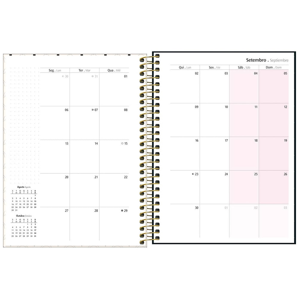 Planner Espiral Tilibra Wets Village M7 2027 Lineas