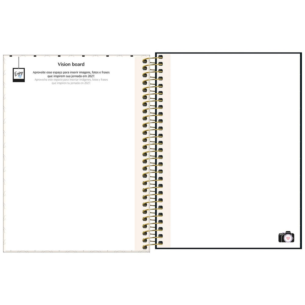 Planner Espiral Tilibra Wets Village M7 2027 Lineas