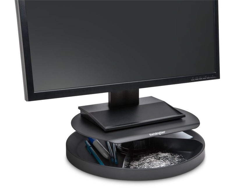 BASE PARA MONITOR SMARTFIT® SPIN2® NEGRA, PANTALLAS HASTA 24"