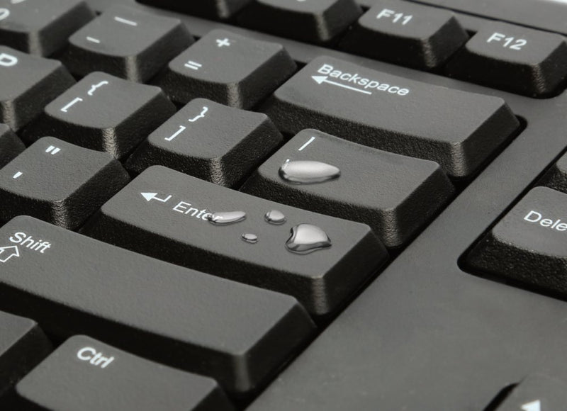Teclado Antiderrame For Life USB Negro Kensington