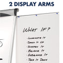 Pizarra Magnética + Brazos Laterales 68 x 99 cm. - Quartet