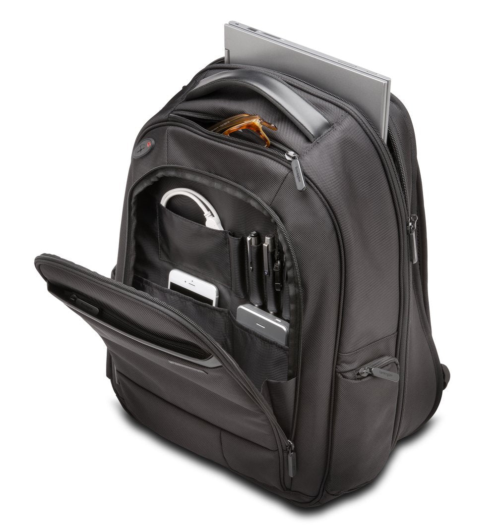 Mochila Ergonomica Contour 2.0 17 Negra Kensington