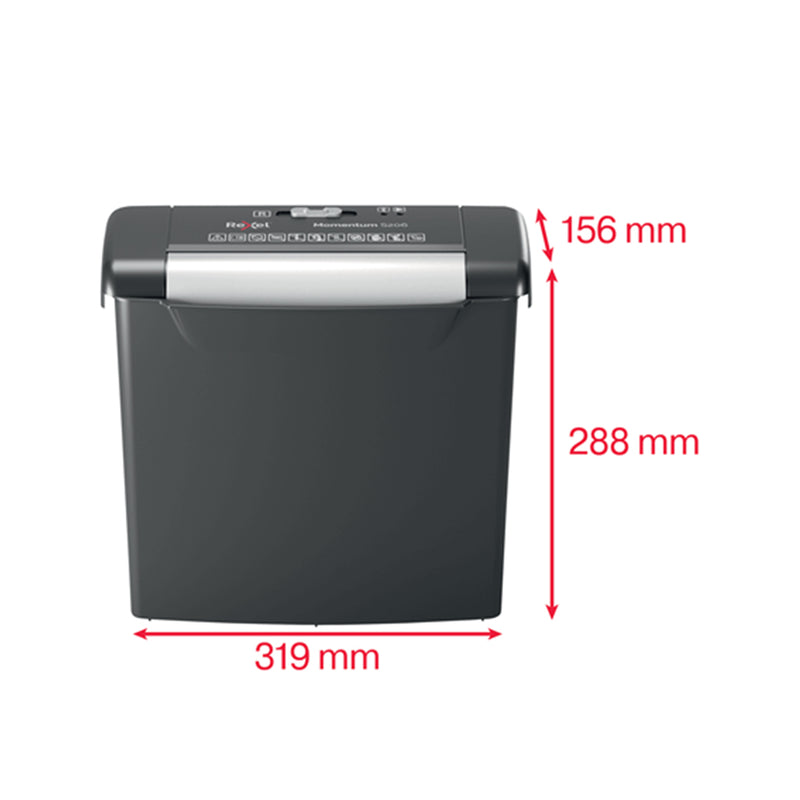 Trituradora Destructora de Papel Corte Tira S206 Rexel