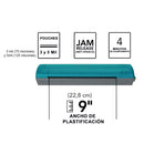 Plastificadora de Papel A4 Inspire Plus Turquesa Swingline