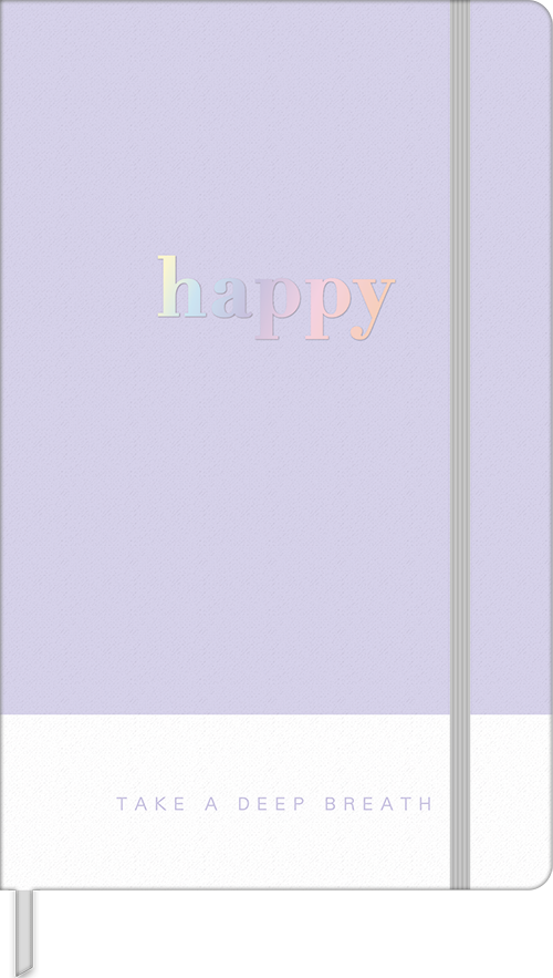 Libreta Cosida Puntillada 80 hojas Happy de Tilibra