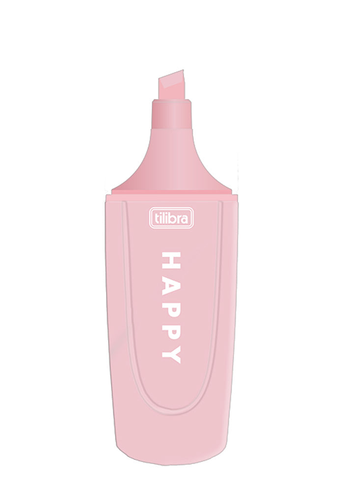 Destacador texto mini Happy Tilibra