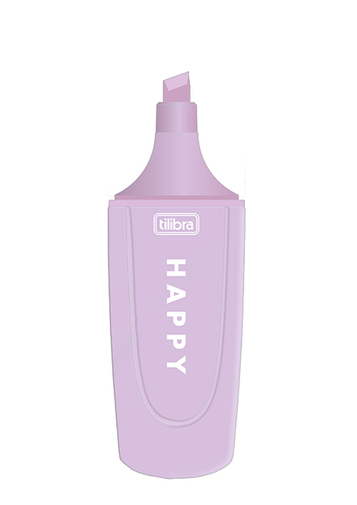 Destacador texto mini Happy Tilibra