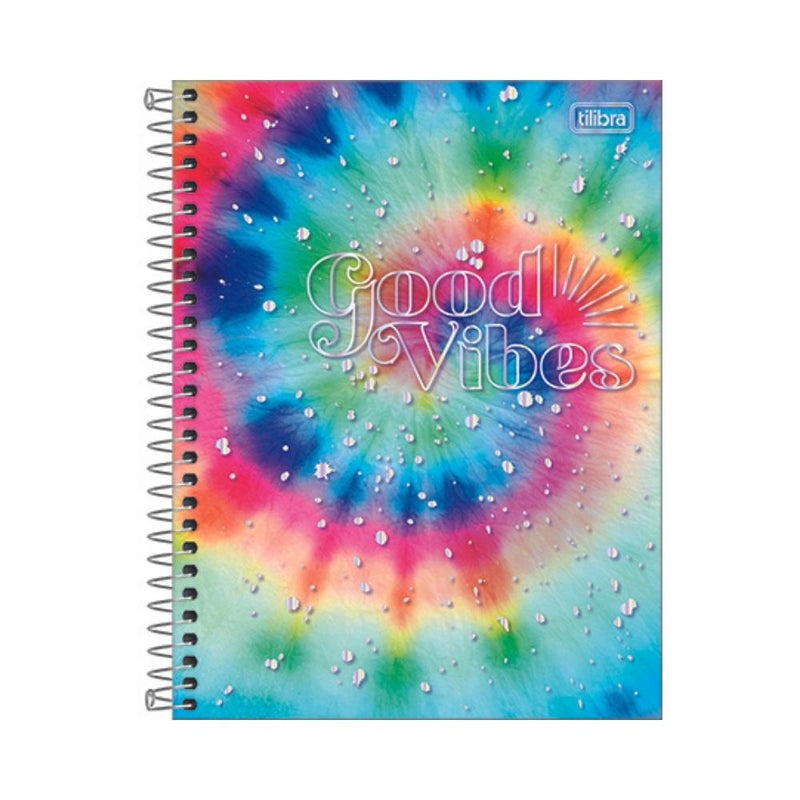 Cuaderno Súper Top Good Vibes 160 hojas Tilibra