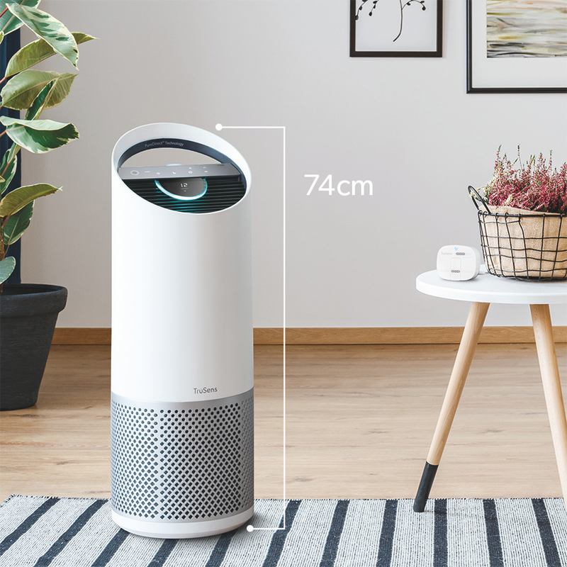 Purificador de Aire Grande con Sensor Pod TruSens