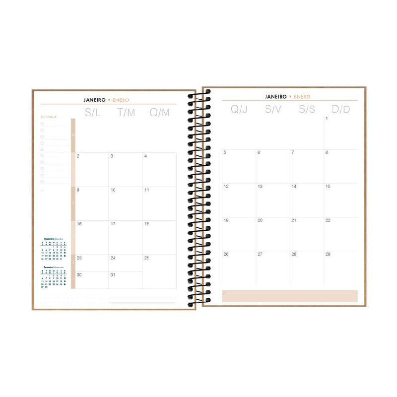 Planner Espiral Kraftwork 2023
