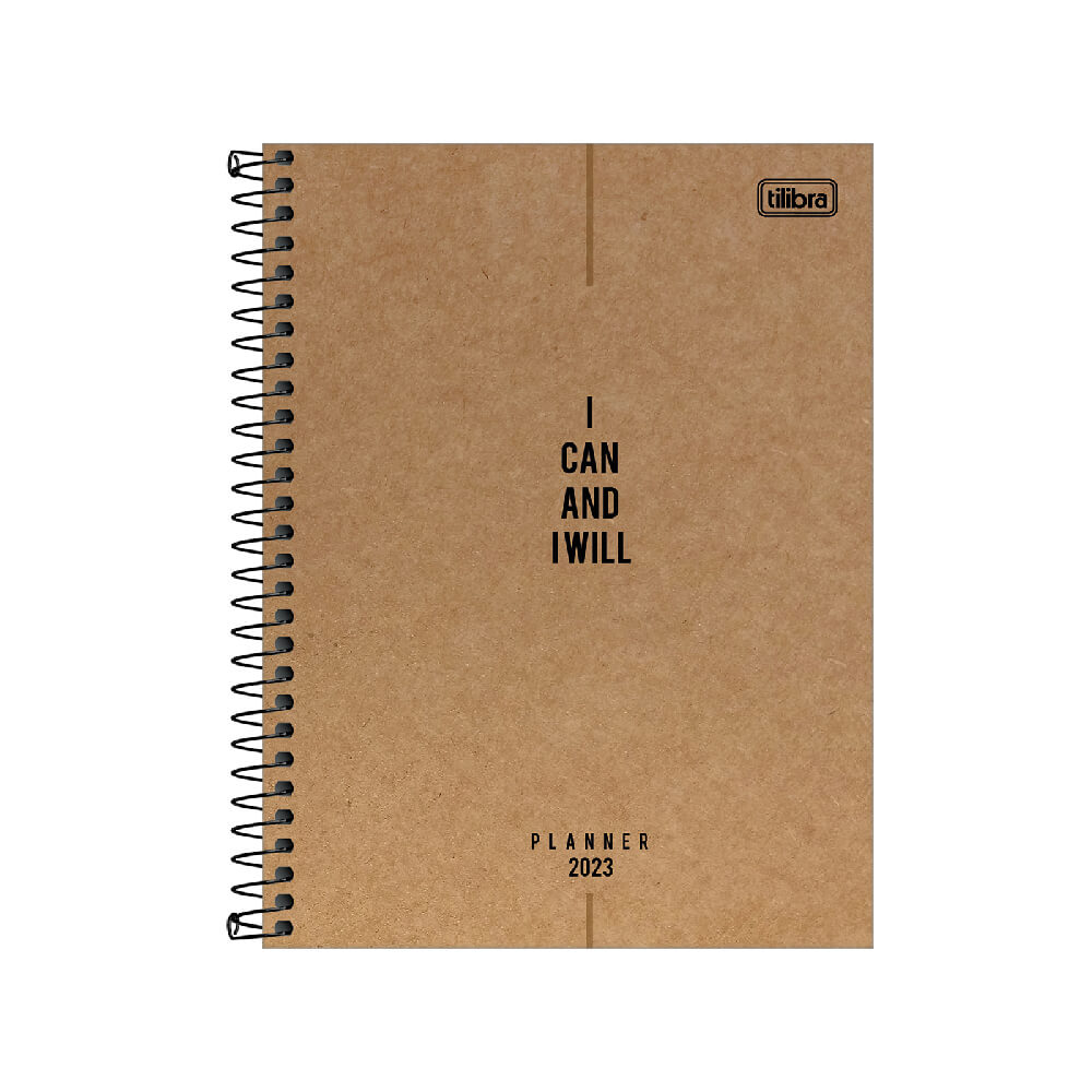 Planner Espiral Kraftwork 2023
