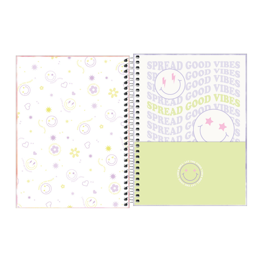Planner con Espiral Good Vibes 2023