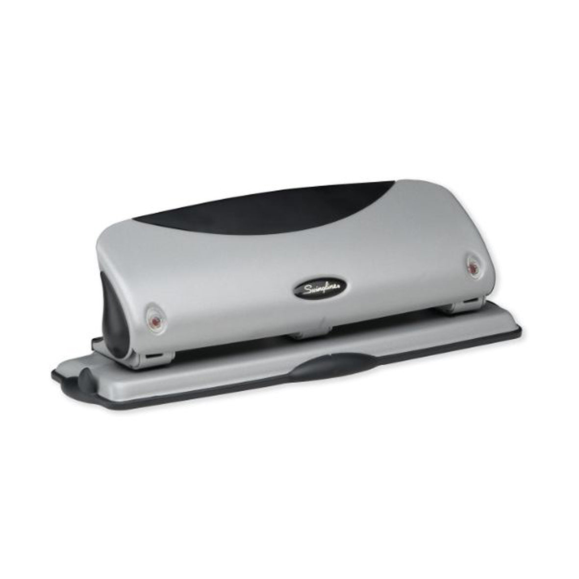 Perforadora Swingline Premium 3 Agujeros Easy View Hasta 12 Hojas