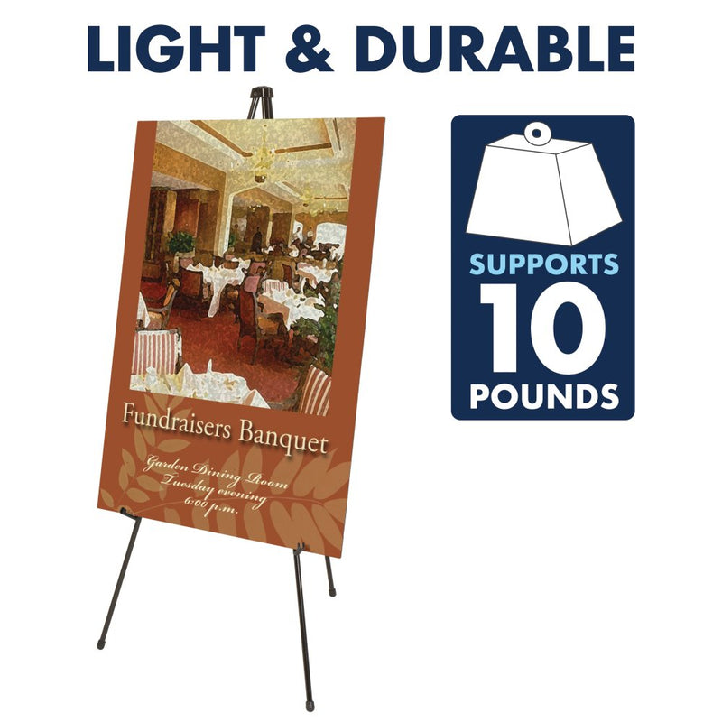 Atril Trípode Ajustable Plegable 160 cms cap: 4,5kg Quartet