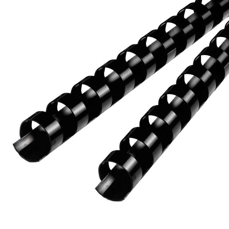 Pqte. Anillo Plástico Ibico 38mm Negro/ Capacidad 350 Hojas