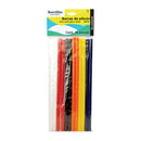 Barra de Silicona 7mm Colores 12un Barrilito